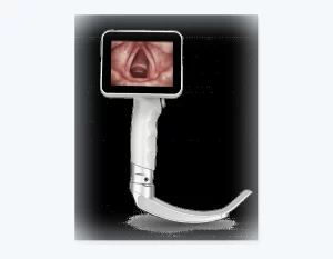 Video laryngoscope for human airway management