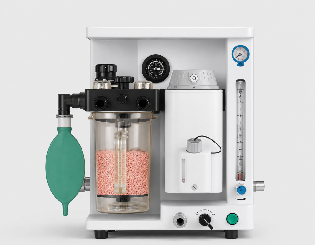 Veterinary anesthesia equipment for animal surgical procedures